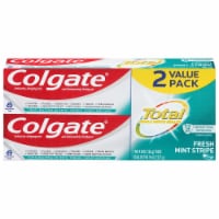 Colgate® Total Fresh Mint Stripe Toothpaste Value Pack