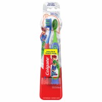 Colgate® Kids PJ Masks Extra Soft Manual Toothbrush with Suction Cup Value Pack