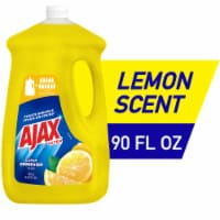 Ajax Ultra Liquid Dish Soap Lemon Scent Super Degreaser Perspective: Main
