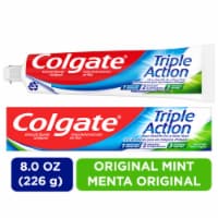 Colgate Triple Action Toothpaste with Mint Flavor Perspective: Main