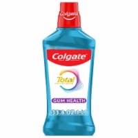 Colgate Total Gum Health Alcohol Free Mouthwash in Clean Mint Perspective: Main