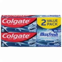 Colgate Max Fresh Cool Mint Whitening Toothpaste Value Twin Pack