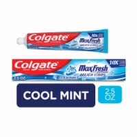 Colgate Max Fresh Toothpaste with Mini Breath Strips Cool Mint Perspective: Main