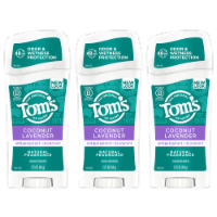 Tom's of Maine Long-Lasting Aluminum-Free Natural Deodorant for Women Wild Lavender