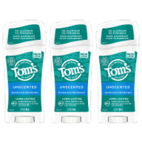 Tom's of Maine Long-Lasting Aluminum-Free Natural Deodorant for Women Unscented