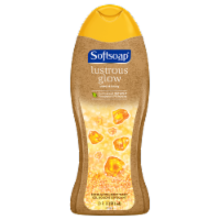 Softsoap Lustrous Glow Amber & Honey Exfoliating Body Wash Perspective: Main