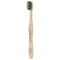Colgate® Bamboo Charcoal Floss-Tip Bristles Soft Toothbrush
