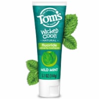 Tom's of Maine Wicked Cool! Fluoride Natural Toothpaste for Kids Mild Mint
