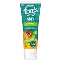 Tom's of Maine Kids Fluoride Natural Toothpaste Outrageous Orange Mango