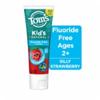 Tom's of Maine Silly Strawberry Fluoride-Free Natural Kids Toothpaste