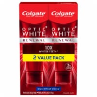 Colgate Optic White Renewal Teeth Whitening Toothpaste High Impact White
