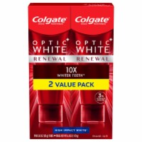 Colgate Optic White Renewal Teeth Whitening High Impact White Toothpaste