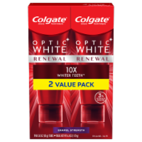 Colgate Optic White Renewal Enamel Strength Teeth Whitening Toothpaste
