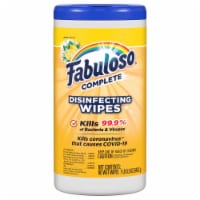Fabuloso® Lemon Complete Disinfecting Wipes
