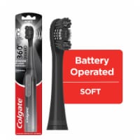 Colgate® 360® Charcoal Soft Sonic Powered Battery Toothbrush