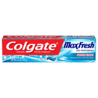 Colgate Max Fresh Cool Mint Anticavity Fluoride Toothpaste Perspective: Main