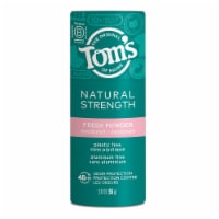 Tom's of Maine Natural Strength Plastic-Free Aluminum-Free Deodorant for Women Fresh Powder Perspective: Main