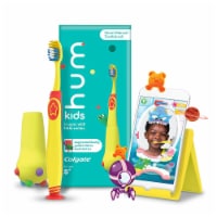 hum kids by Colgate® Smart Connected Manual Yellow Toothbrush Set with Connector and Phone Stand Perspective: Main
