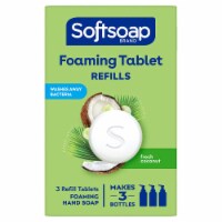 Softsoap Fresh Coconut Foaming Hand Soap Tablets Refills