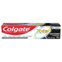 Colgate Total Whole Mouth Health Whitening + Charcoal Toothpaste Perspective: Main