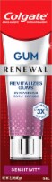Colgate Renewal Fresh Mint Gel Sensitivity Repair Toothpaste Perspective: Main