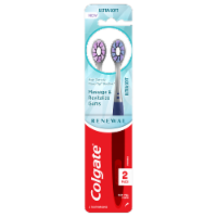 Colgate® Renewal Floss-Tip Bristles Ultra Soft Toothbrush Value Pack
