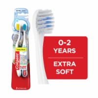 Colgate Toothbrushes for Baby & Kids Ages 0-2 Extra Soft Perspective: Main