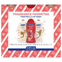 Softsoap® Gift Pack Body Wash Shea & Almond Oil Juicy Pomegranate & Mango & Coconut Butter Scrub Perspective: Main