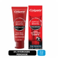 Colgate Optic White Pro Series Whitening Toothpaste with 5% Hydrogen Peroxide Stain Prevention