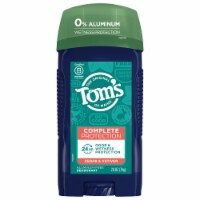 Tom's of Maine Complete Protection Aluminum-Free Natural Deodorant for Men Cedar & Vetiver