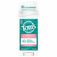 Tom's of Maine Complete Protection Aluminum-Free Rose & Vanilla Natural Deodorant