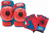 Bell Spider-Man™ Webslinger Protective Gear - Red/Blue Perspective: Main