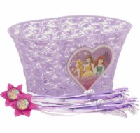 Bell Disney Princess Bike Accessory Basket with Streamers - Purple