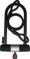 Bell Catalyst 550 Bicycle U-Lock with Bonus Cable - Black