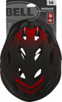 Bell Passage Adult Bike Helmet - Black/Red Trophy Perspective: Main