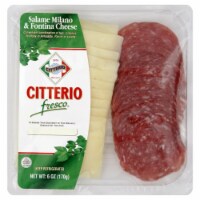 Citterio Fresco® Salame Milano & Fontina Cheese Combo Pack