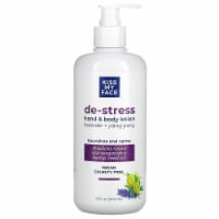Kiss My Face De-Stress Lavender + Ylang Ylang Hand & Body Lotion Perspective: Main