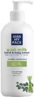 Kiss My Face Goat Milk Eucalyptus + Lemongrass Hand & Body Lotion Perspective: Main