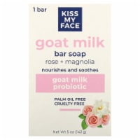 Kiss My Face - Bar Soap Goatmilk Rose & Magnolia - 5 oz