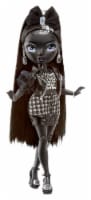 Rainbow High Shadow Series 1 Shanelle Onyx- Grayscale Fashion Doll. 2 Black Designer Outfits Perspective: Main