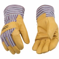 Kinco Otto Striped Men's XL Pigskin Leather Palm Winter Work Glove 1927-XL Perspective: Main