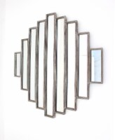 Rustic Multi Mirrored Wall Sculpture