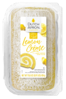 Dutch Apron® Bakery Lemon Creme Filled Lemon Cake Roll Perspective: Main
