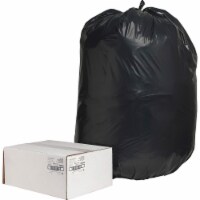 Nature Saver Trash Can Liners Rcycld 55-60 Gal 2.0mil 38 x58 100/BX BK 00995