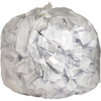 Genuine Joe Trash Can Liners 56 Gallon .8Mil 43 x48 100/CT Clear 01016