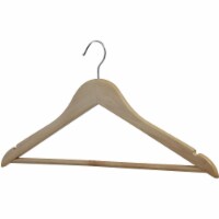 Lorell  Wooden Coat Hanger&#44; Natural