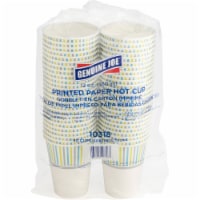 Genuine Joe Paper Cup Hot 12 oz. 3-3/5 Wx7-1/10 Lx10-1/2 H 50/PK AST 10318