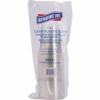 Genuine Joe Plastic Cups 12oz. 25/PK Clear 58231