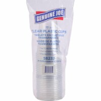 Genuine Joe Plastic Cups 10oz. 25/PK Clear 58232
