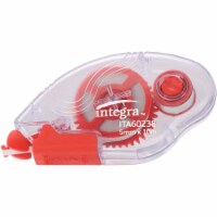 Integra Correction Tape - 2 Dispensers/PK - Holds Total 1 Tape(s) - White